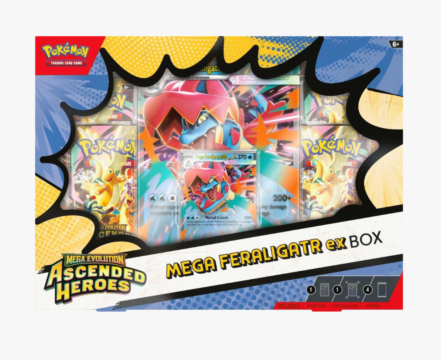 Ascended Heroes Mega Feraligatr ex Box - ME: Ascended Heroes (ASC)