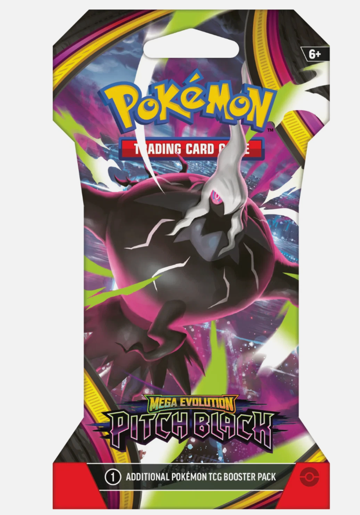 Pitch Black Sleeved Booster Pack