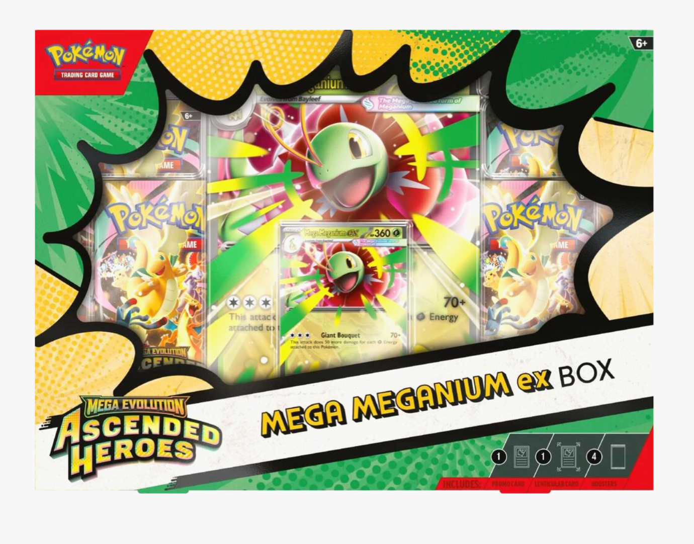 Ascended Heroes Mega Meganium ex Box - ME: Ascended Heroes (ASC)