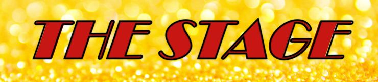 The stage is written in red on a yellow background