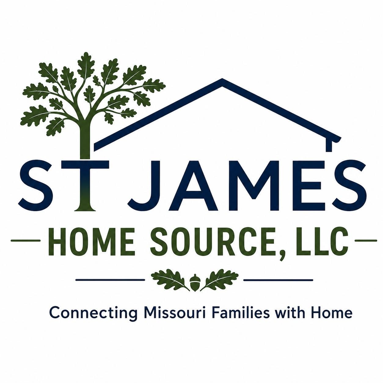 Logo for Swan Lake Estates: Blue swan emblem and text 