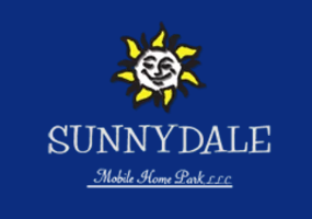 Smiling sun logo above 