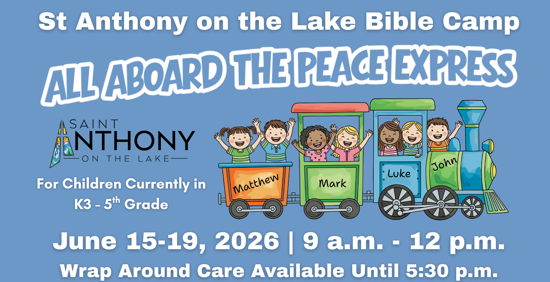 St. Anthony on the Lake Summer Bible Camp