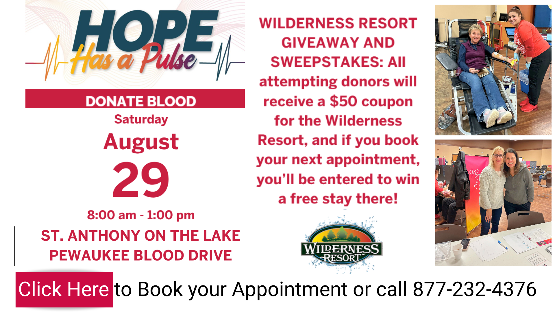 Blood Drive at St. Anthony on the Lake