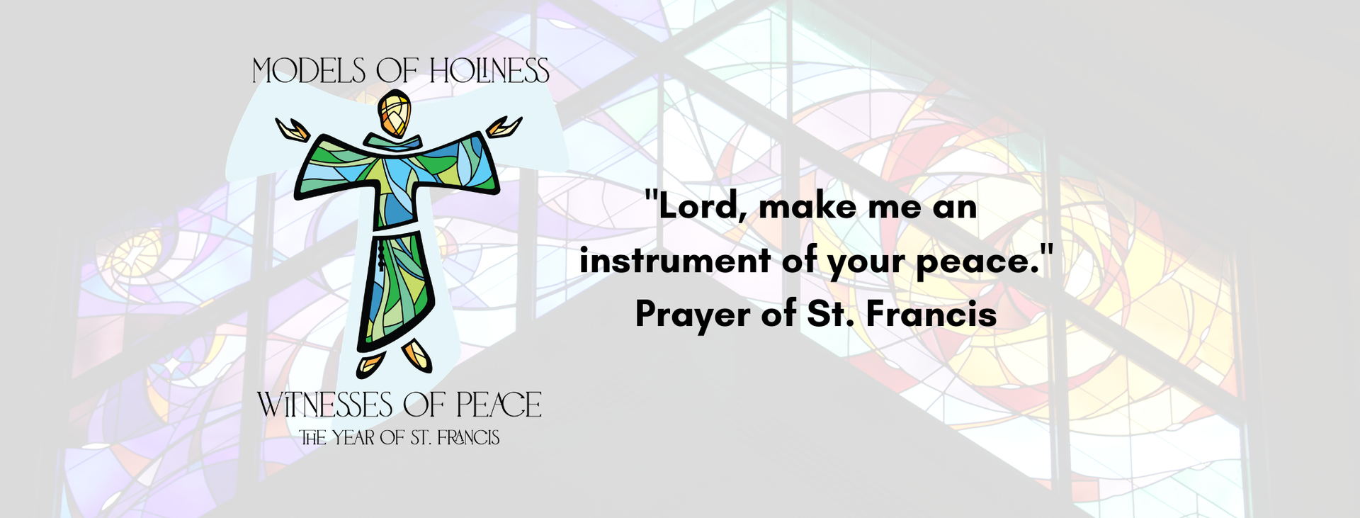 Models of Holiness, Witnesses of Peace St. Anthony on the Lake 2026-27 Parish Theme