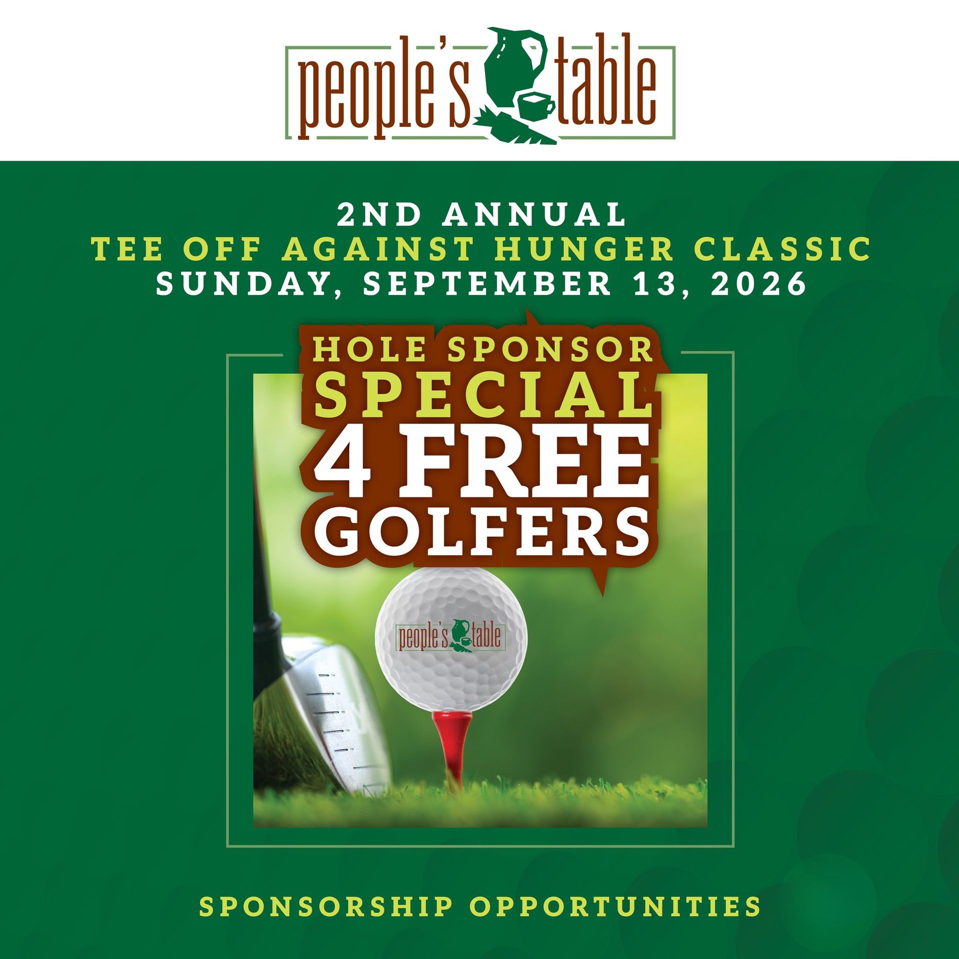 People's Table Golf Outing