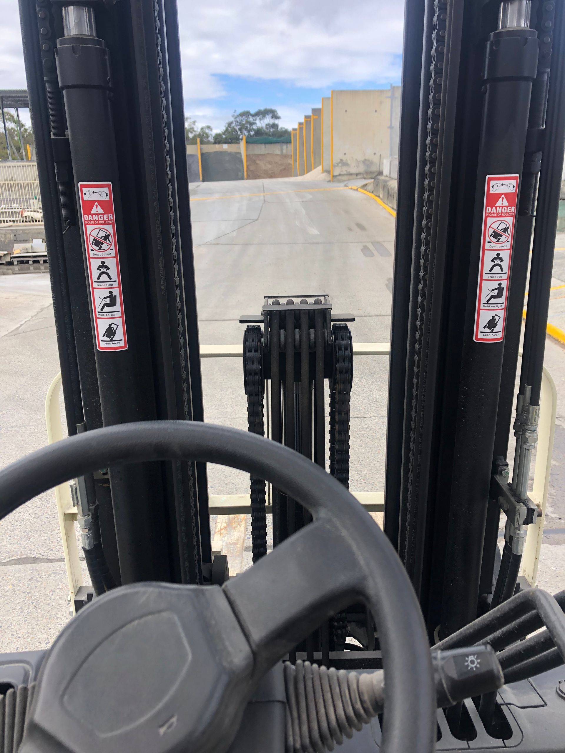 A different view of a forklift — AAA Equipment Pty Ltd In Redbank, NSW