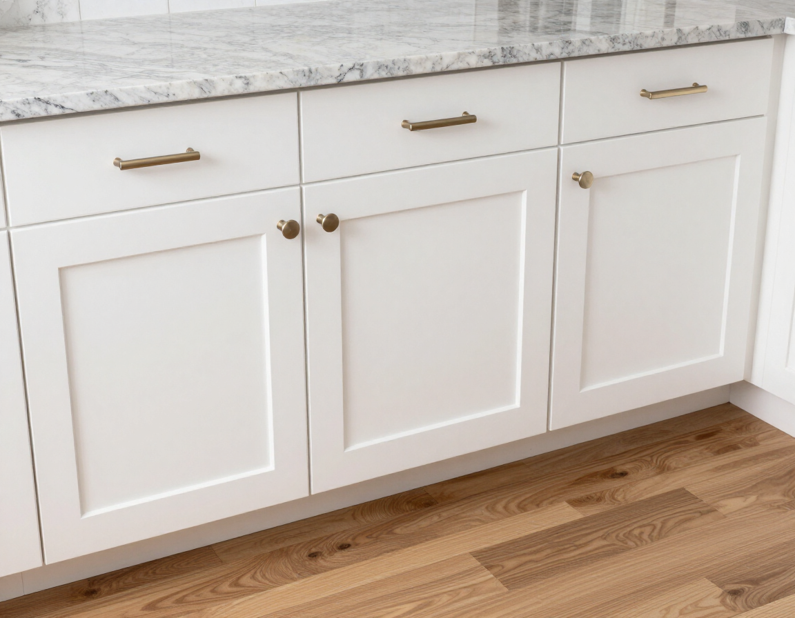 Fabuwood white shaker kitchen cabinets