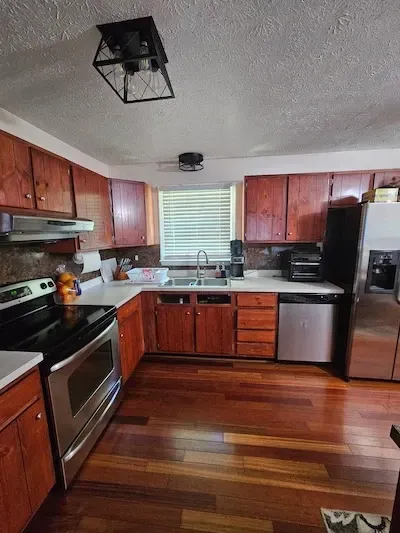 before kitchen remodel in hollywood md