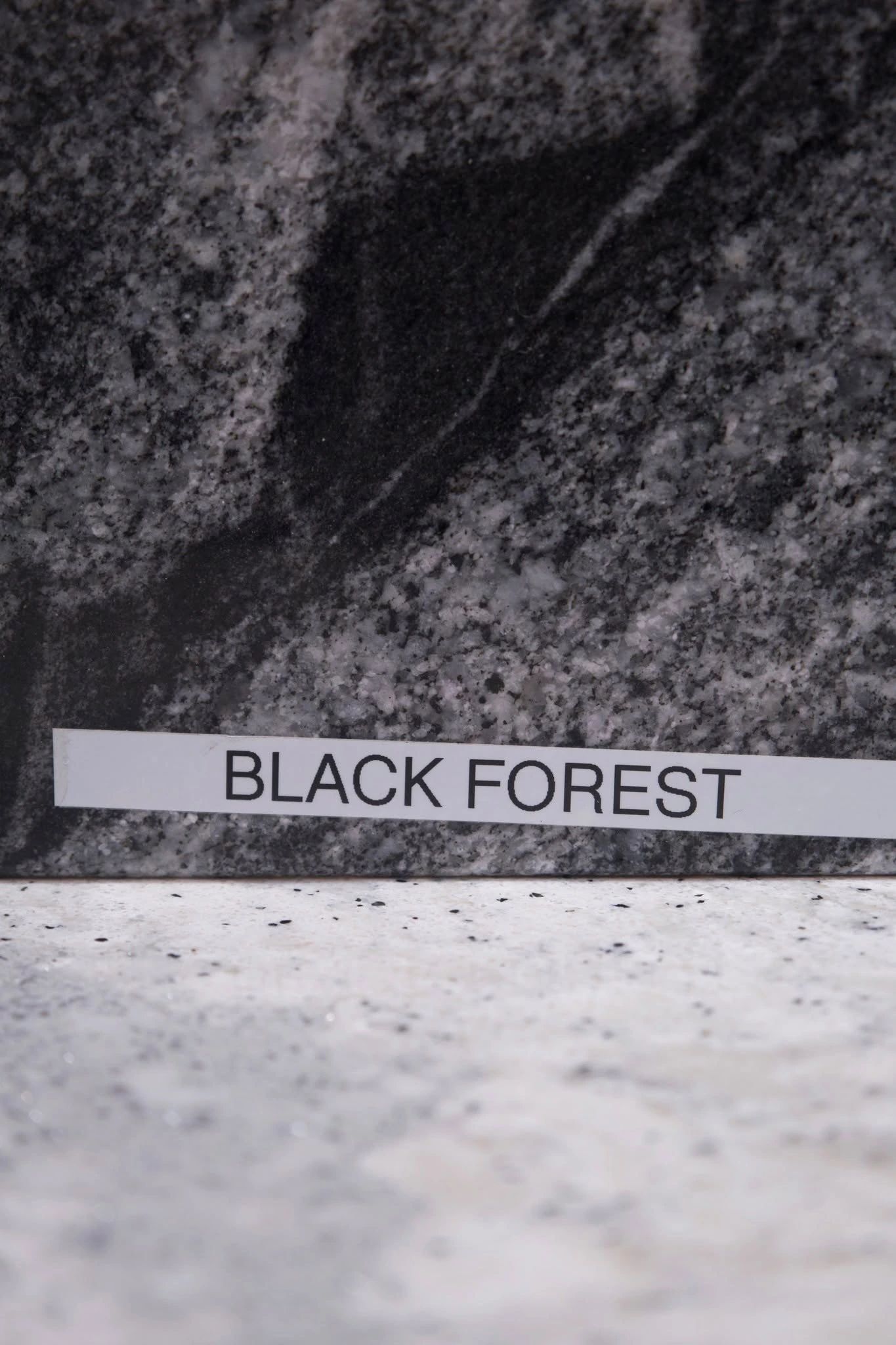 Black Forest Stone Countertop Sample