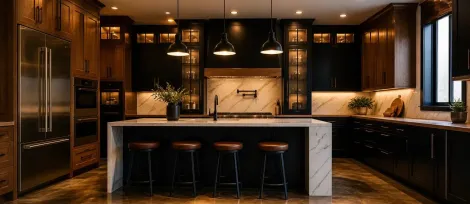 Kitchen Cabinets showroom display