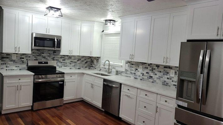 After kitchen remodel in hollywood md