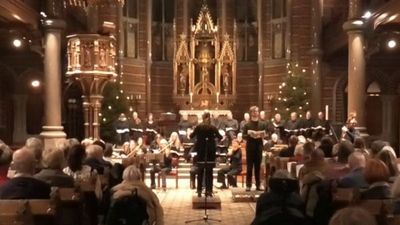 Philip sjunger Händels Messias i Allhelgonakyrkan i Lund
