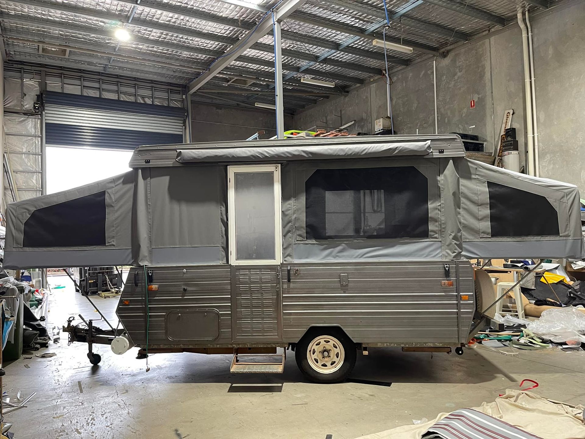 Inside of a Tent — Glenvale Canvas Pty Ltd in Wilsonton, QLD