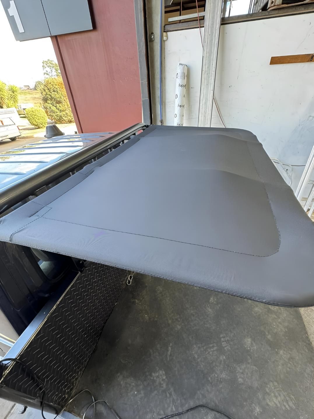 Ute Canopy on Truck — Glenvale Canvas Pty Ltd in Wilsonton, QLD