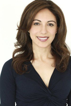 headshot of Dr. Parrish Sadeghi in black blouse
