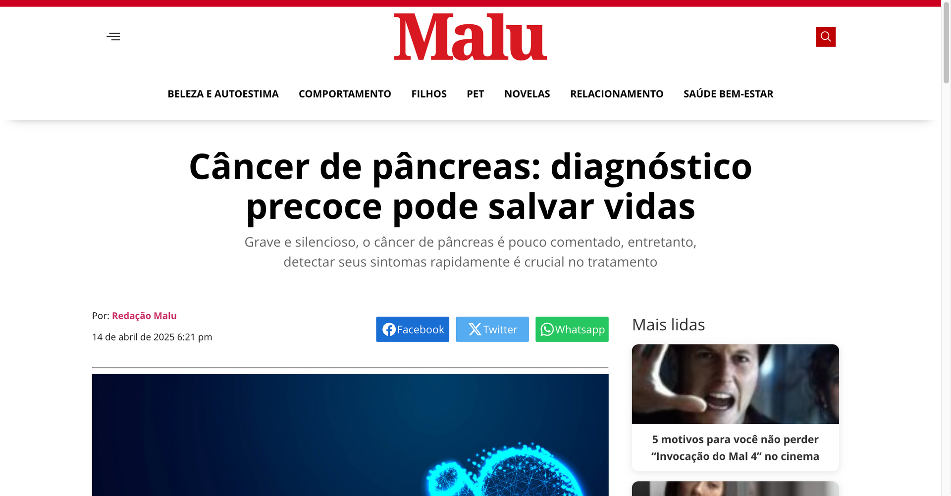 Tela branca em branco com um pequeno espaço reservado cinza representando uma imagem quebrada no centro.