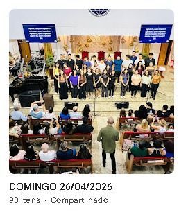 Capa do álbum 4 de abril de 2026