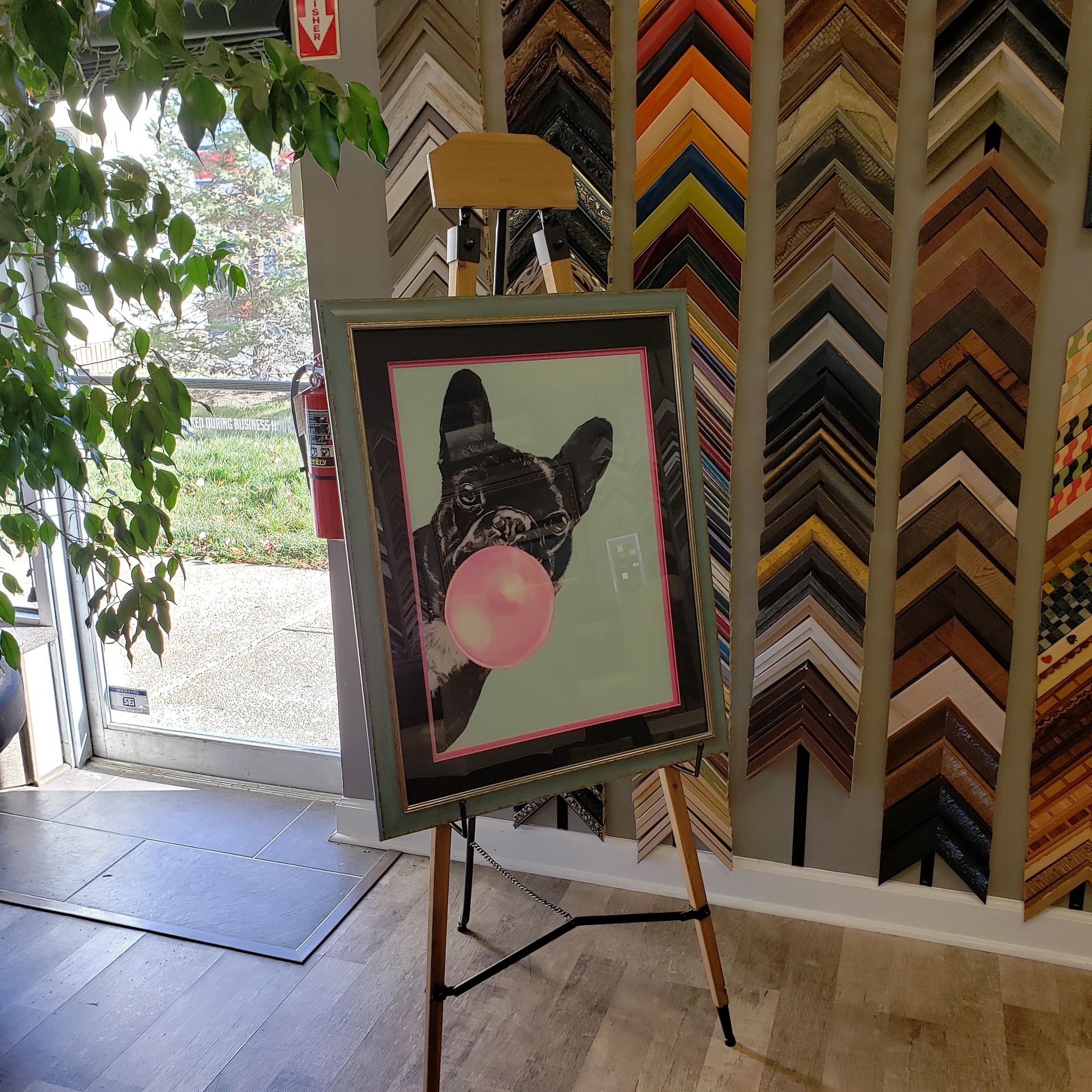 Framing Services Omaha, NE Ginger's Hang Up