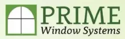 Logo of Prime Window Systems: a green square with a window icon and the company name in green text.