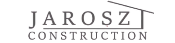 Logo: JAROSZ CONSTRUCTION with a stylized house outline above the "SZ".