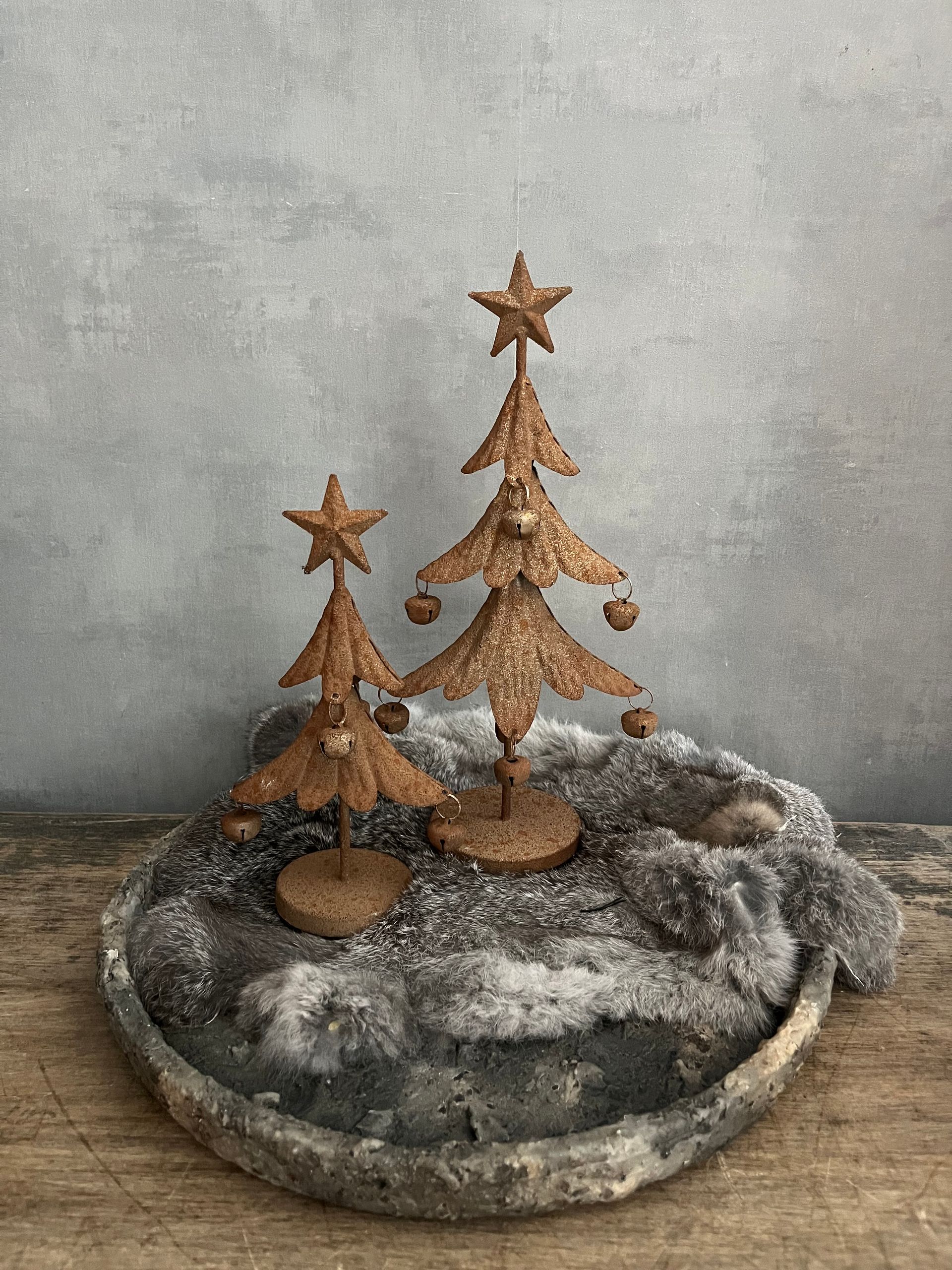 Kerstboompjes met belletjes
