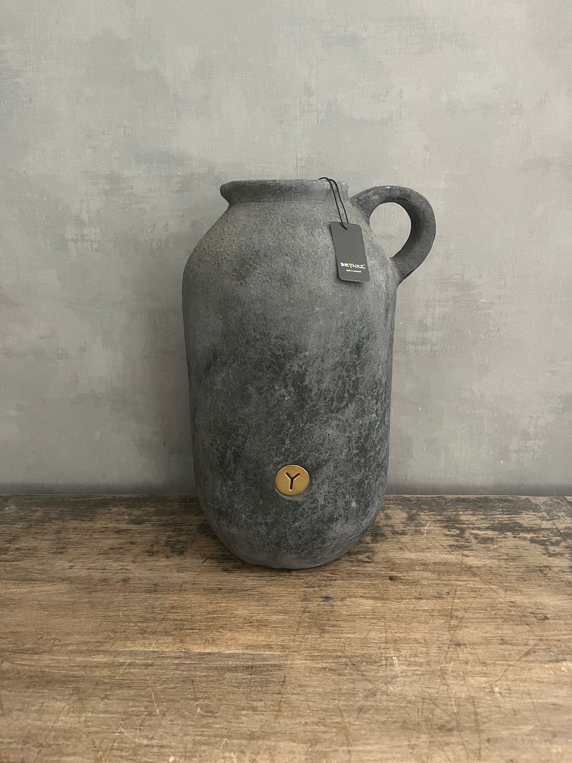 Brynxz vaas met oortje (37 cm)