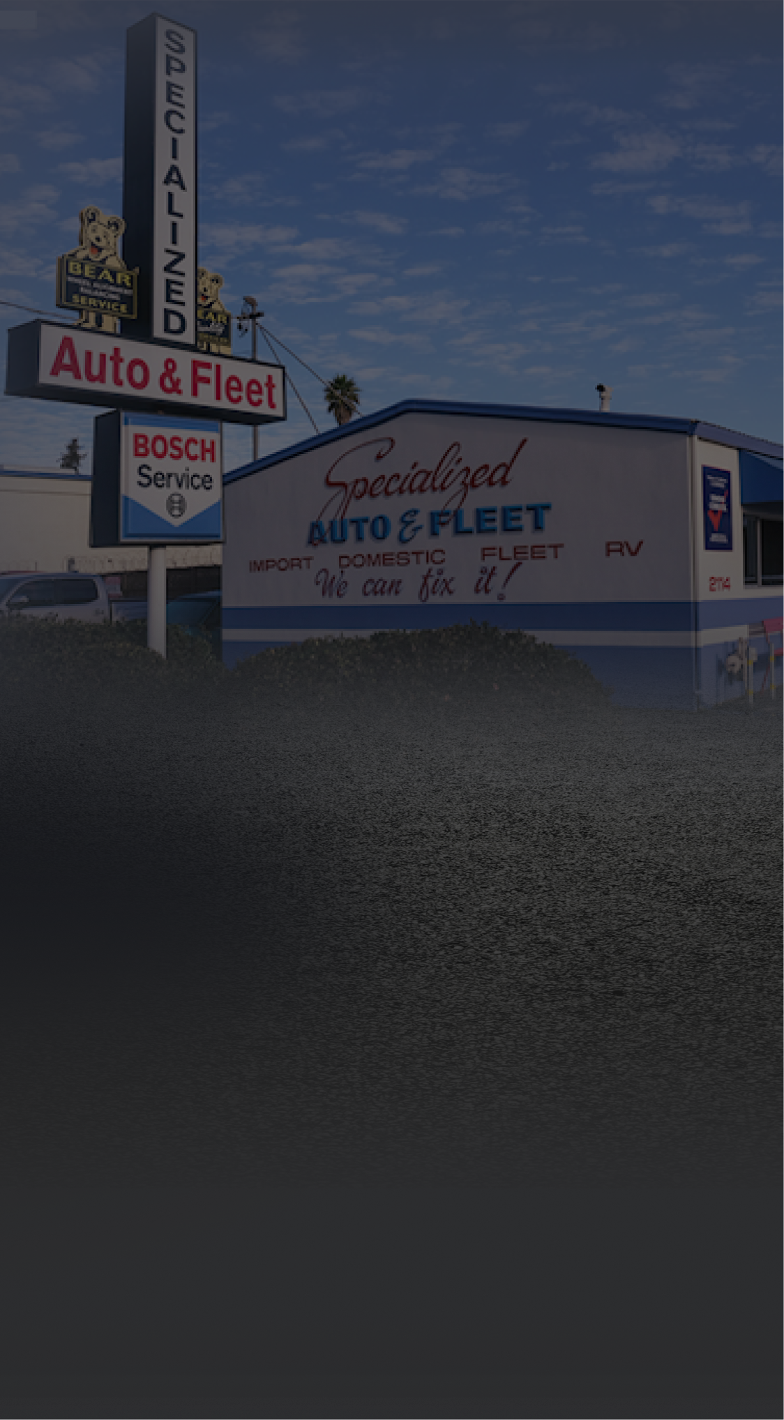 Hero Image | Specialized Auto & Fleet