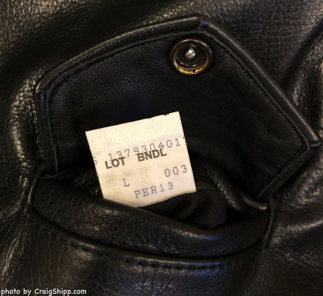 Schott NYC Leather Motorcycle Jacket - Made In USA