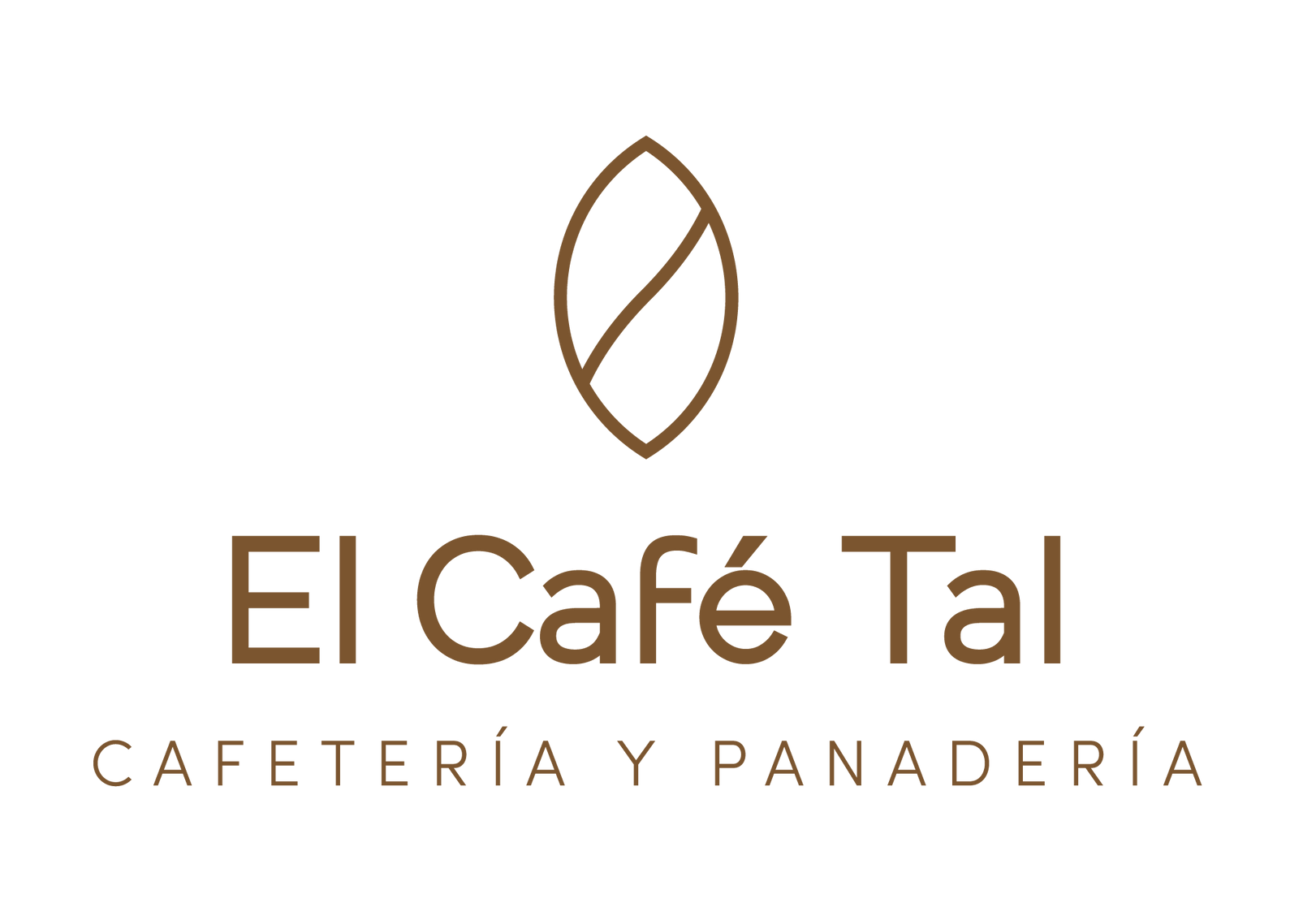 A logo for el cafe tal cafeteria and panaderia