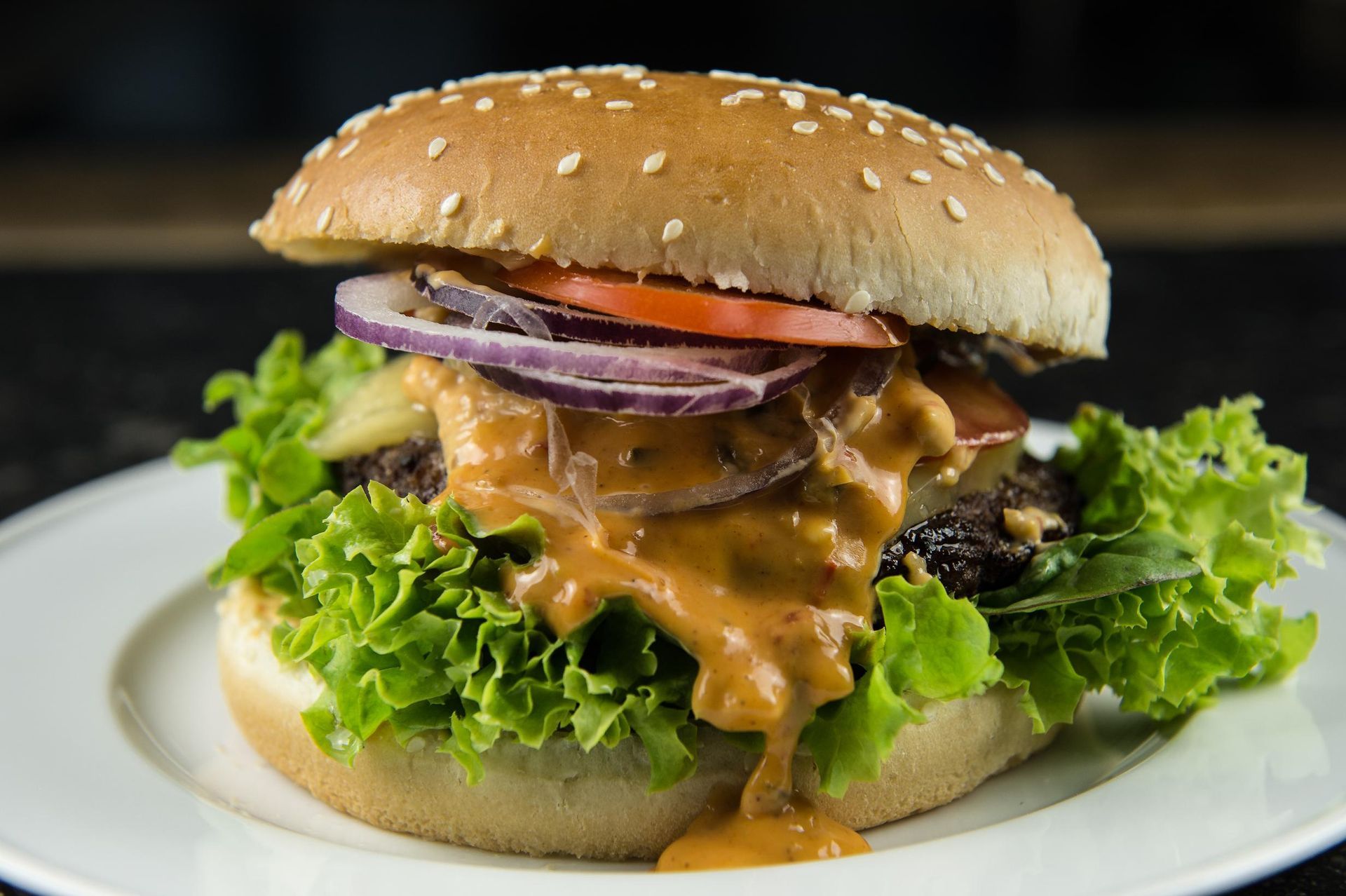 Beef Burger mit Käse