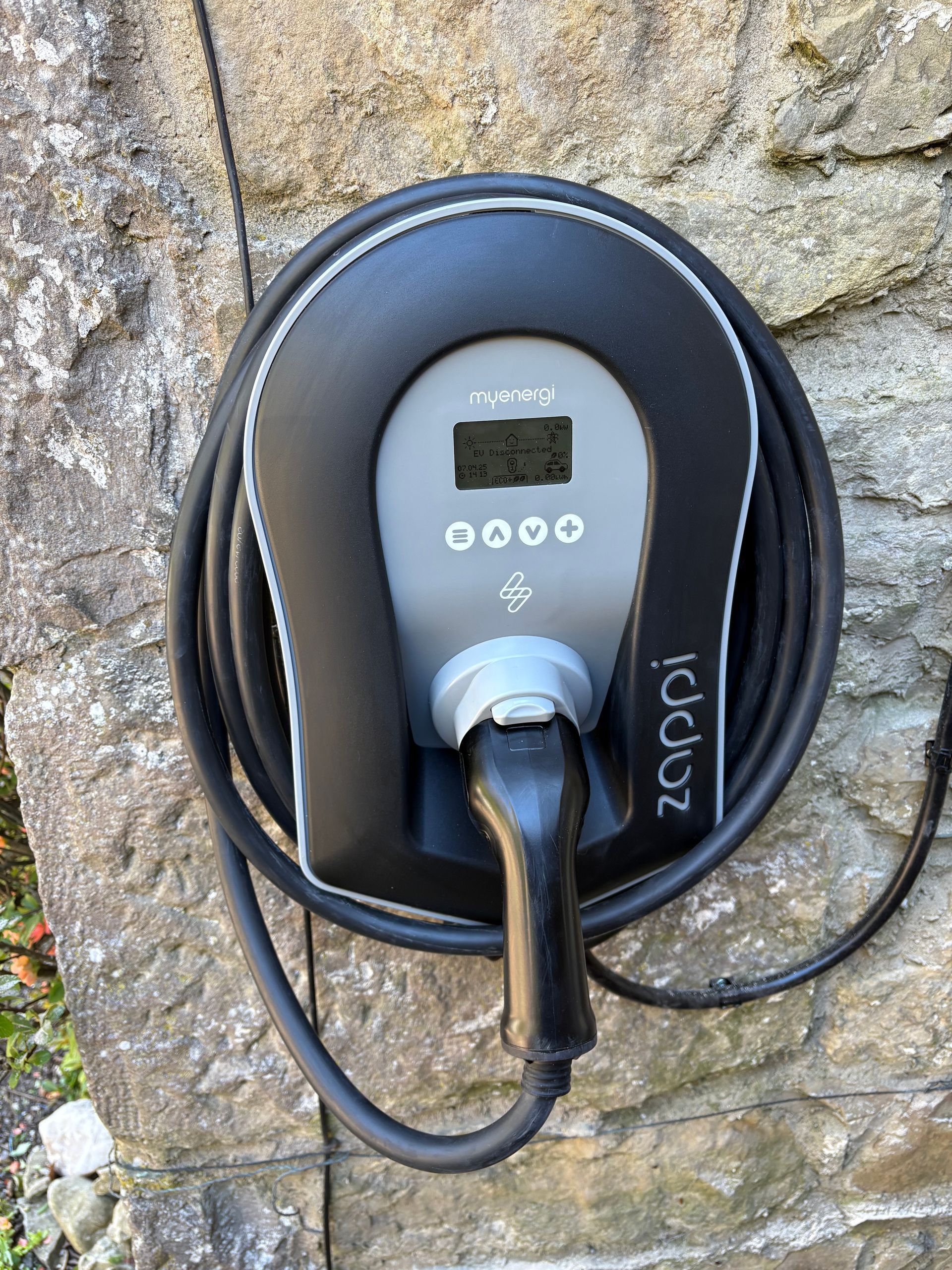 Zappi charger with solar integration