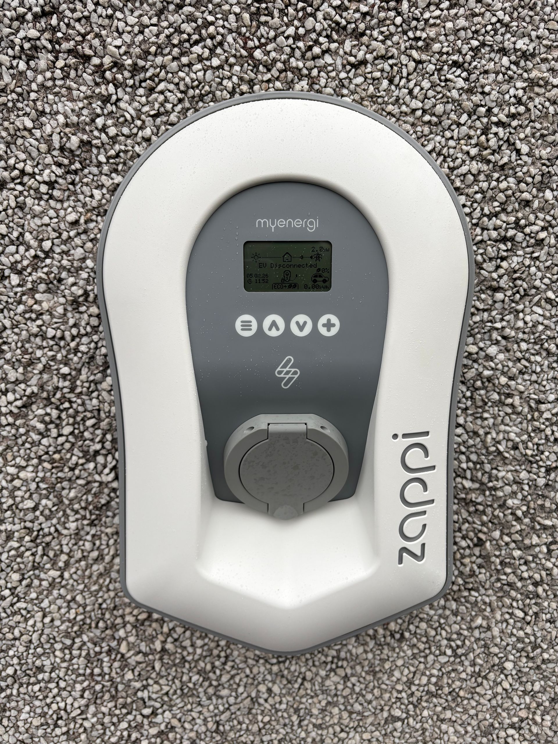 Zappi charger with solar integration