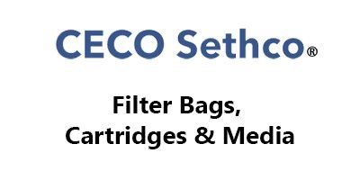 CECO / Sethco Filter bags, cartidges and media