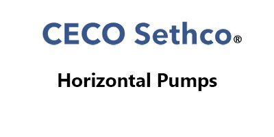 CECO / Sethco horizontal pumps