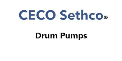 CECO / Sethco Drum Pumps