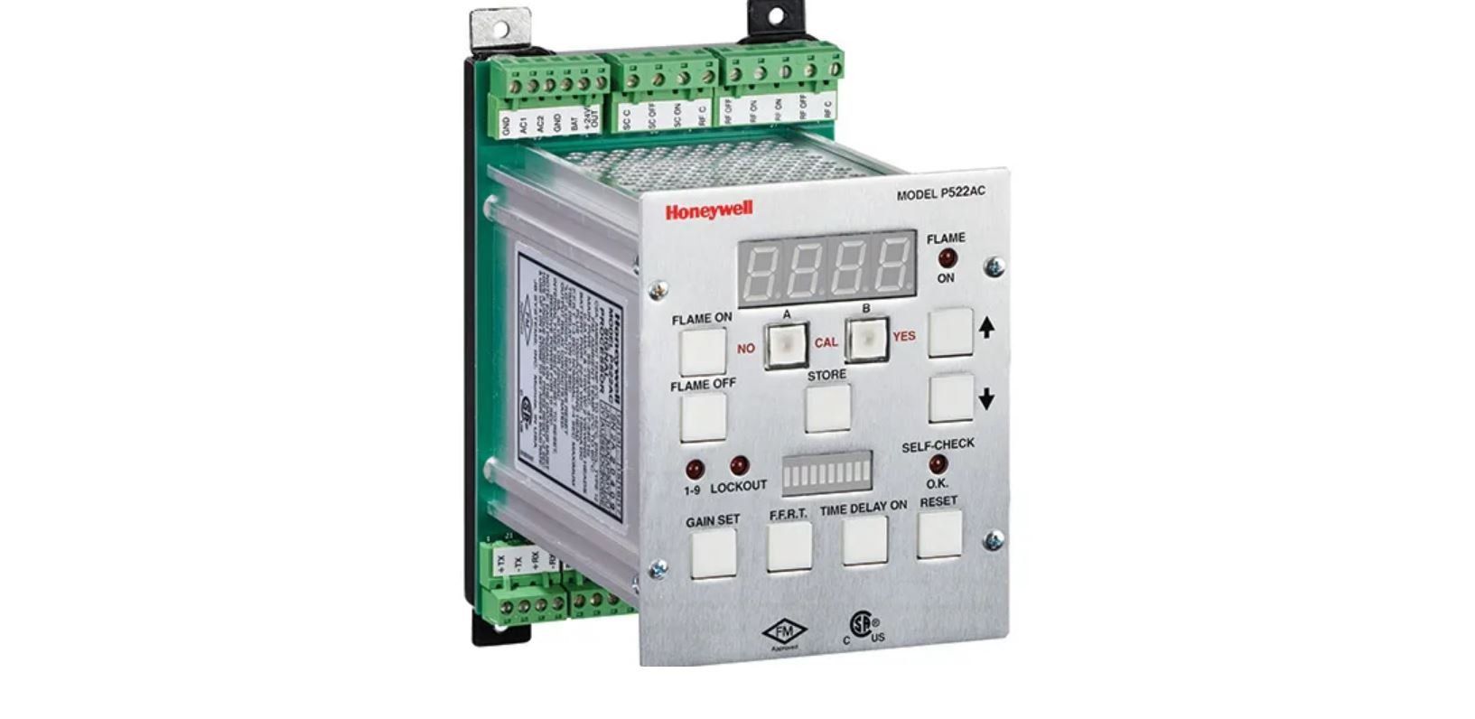 Honeywell P500 Series Processors flame scanners