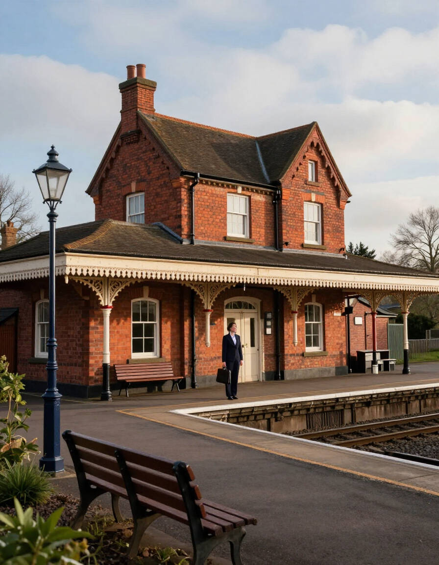 Buckinghamshire commuter station
