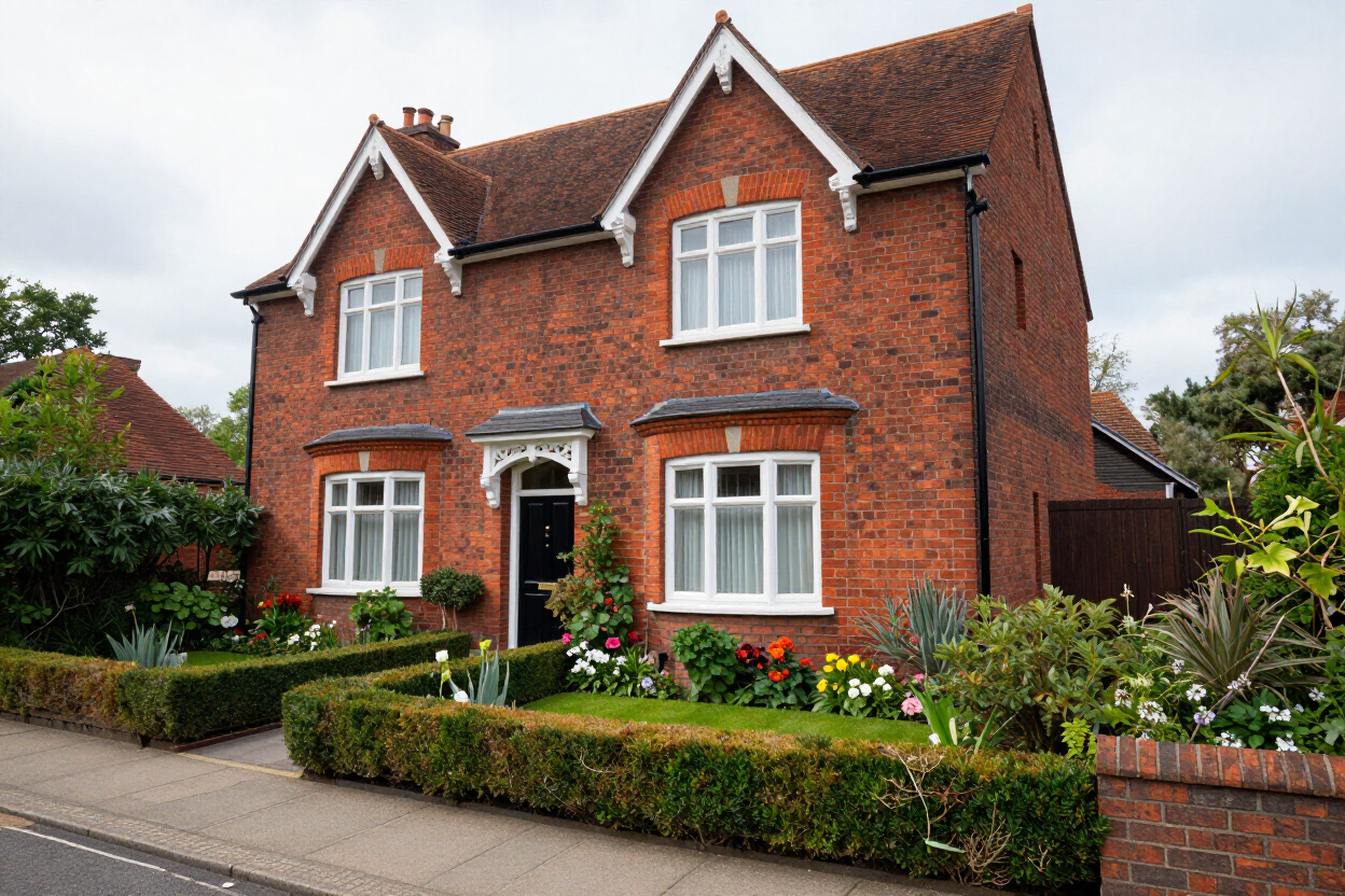 Semi-detached Victorian house, Chesham