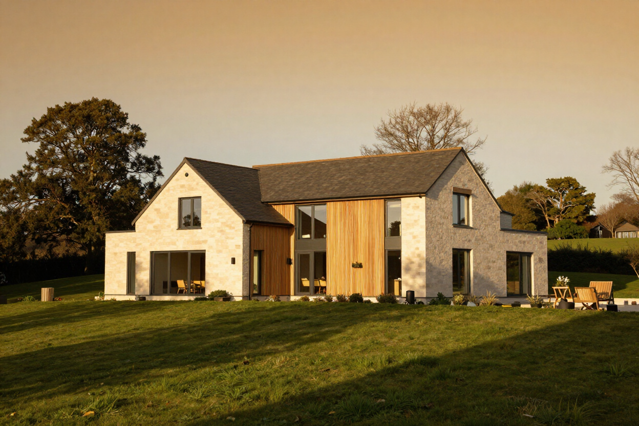 New build contemporary home, Buckinghamshire