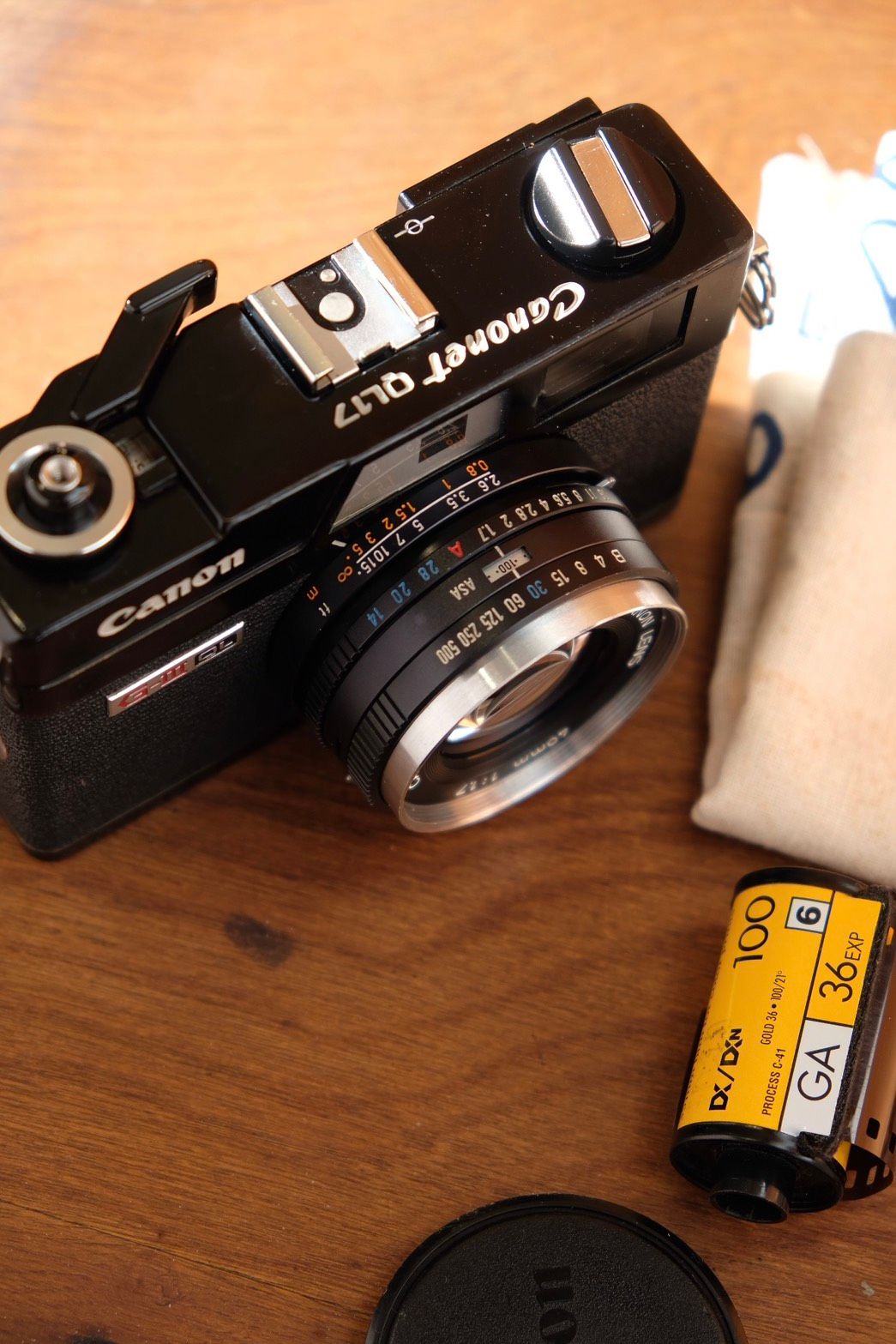 Canon canonet QL17 G-III 黑