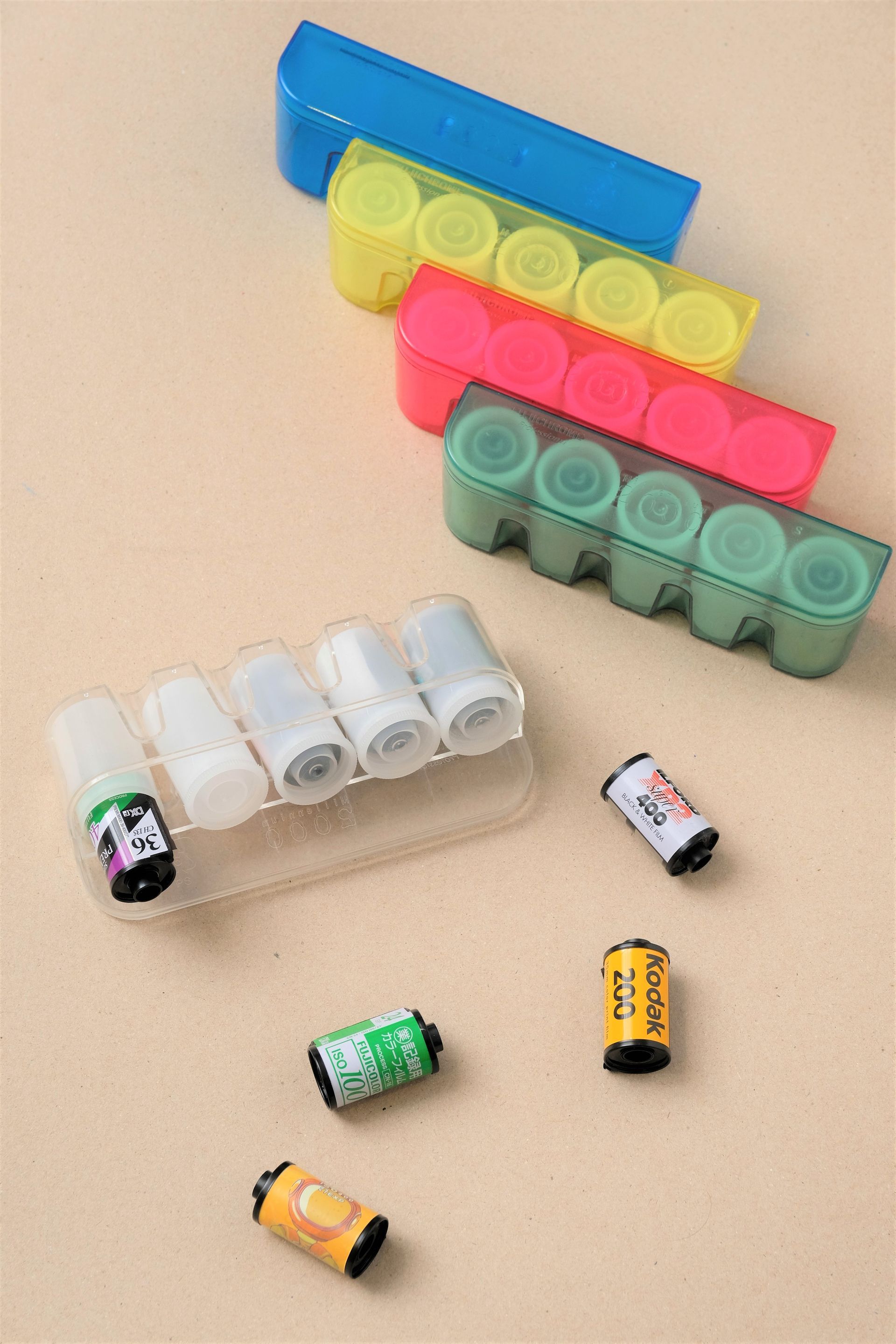 [絕版品]FUJICHROME 富士透明底片收納盒 135
