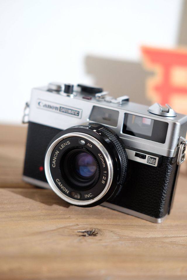 Canon DATEMATIC 40mm F2.8 レンジファインダーカメラ デートマチック