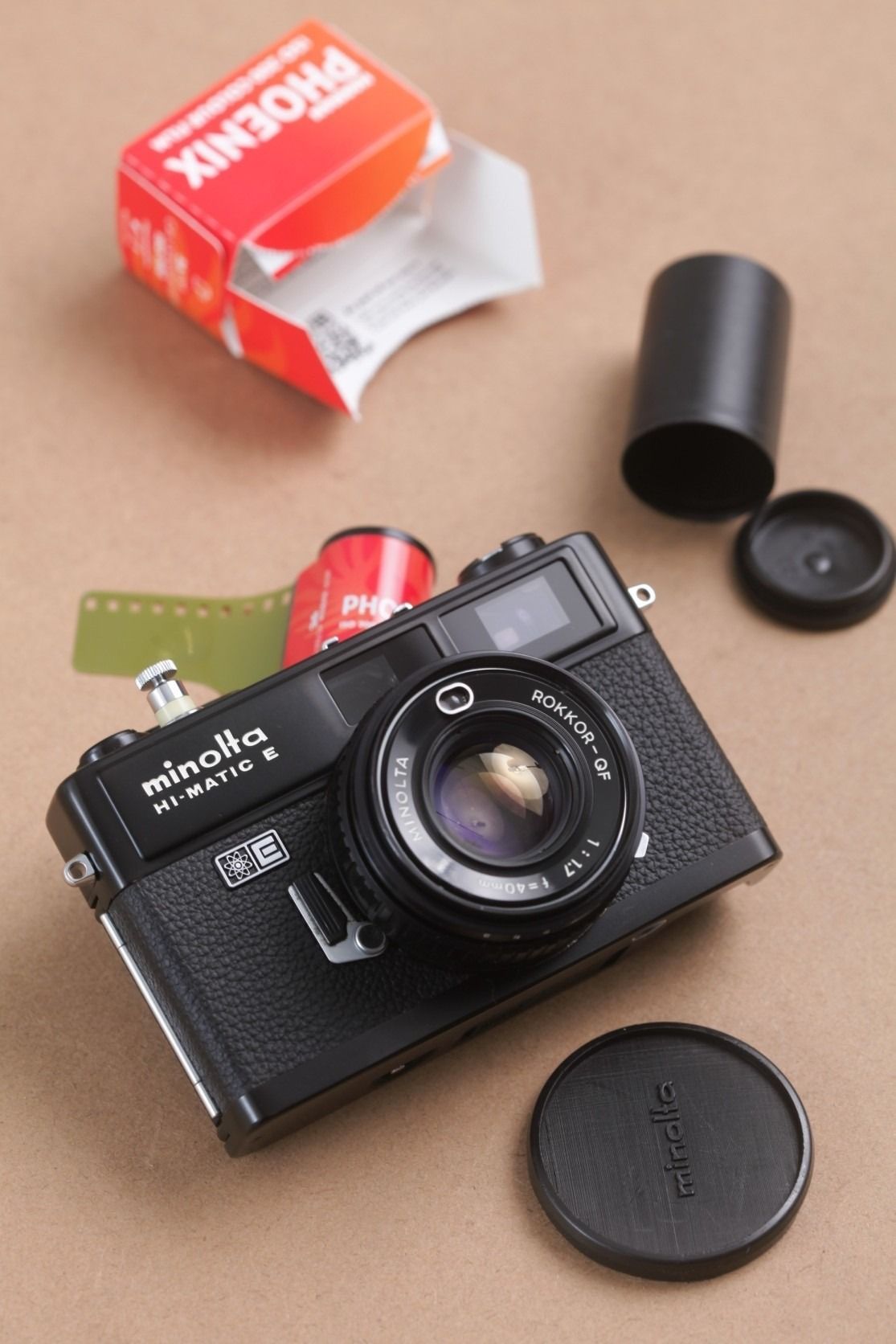 Minolta HI-Matic E 黑