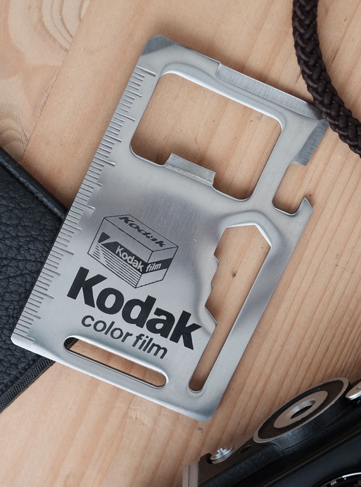 [絕版品] Kodak color film 柯達多功能工具尺