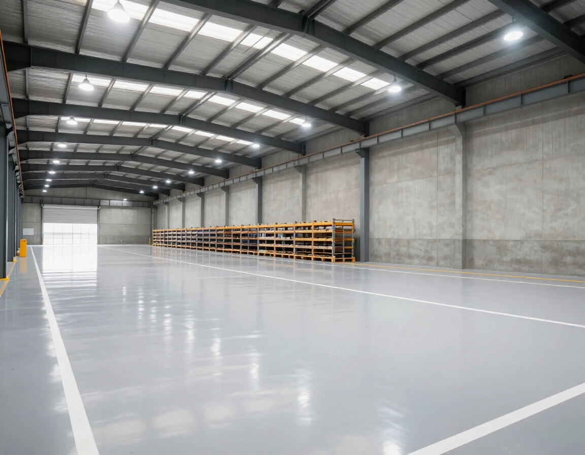Proyecto de piso epóxico industrial en Guadalajara