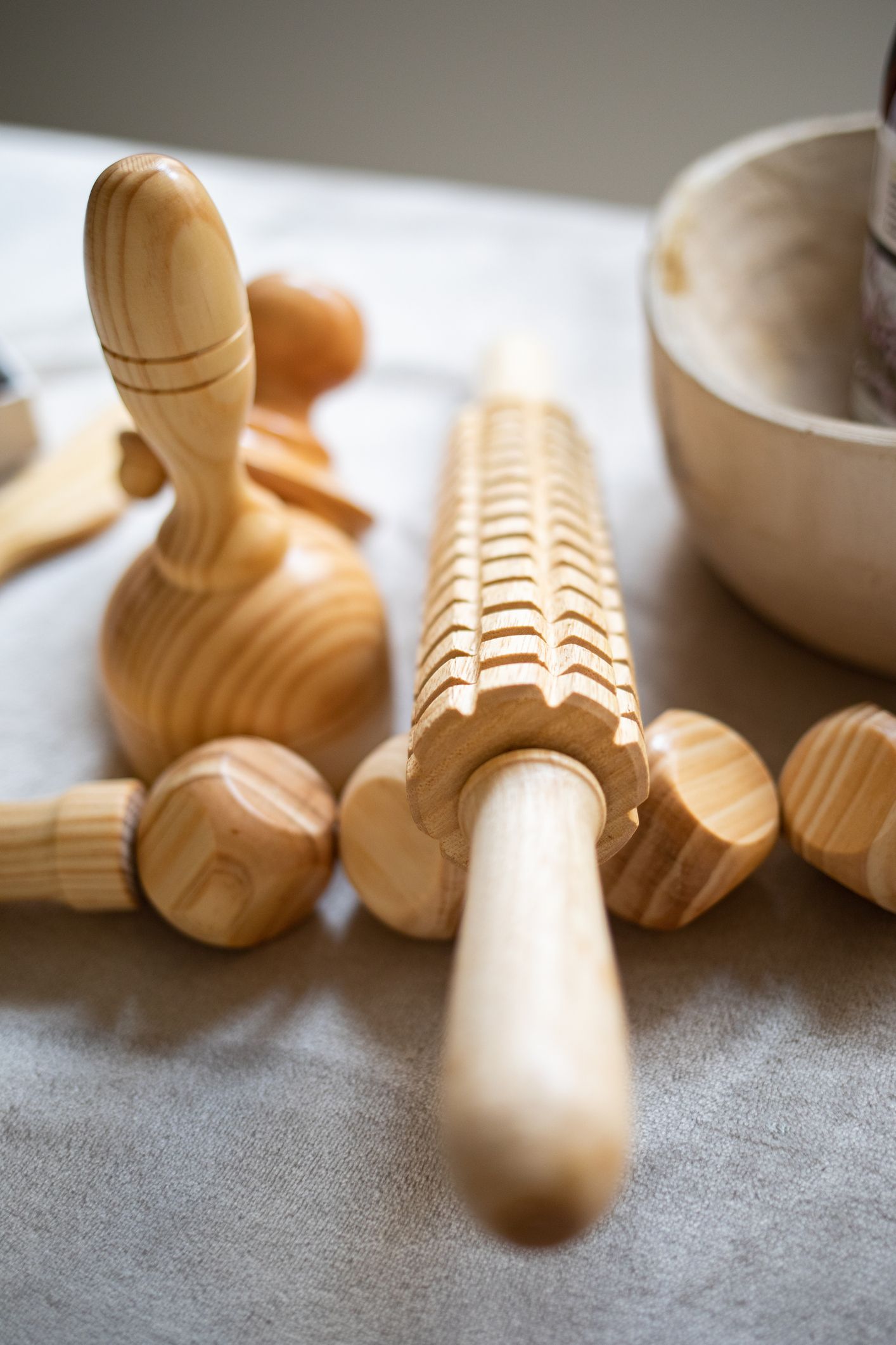Massaggio legno