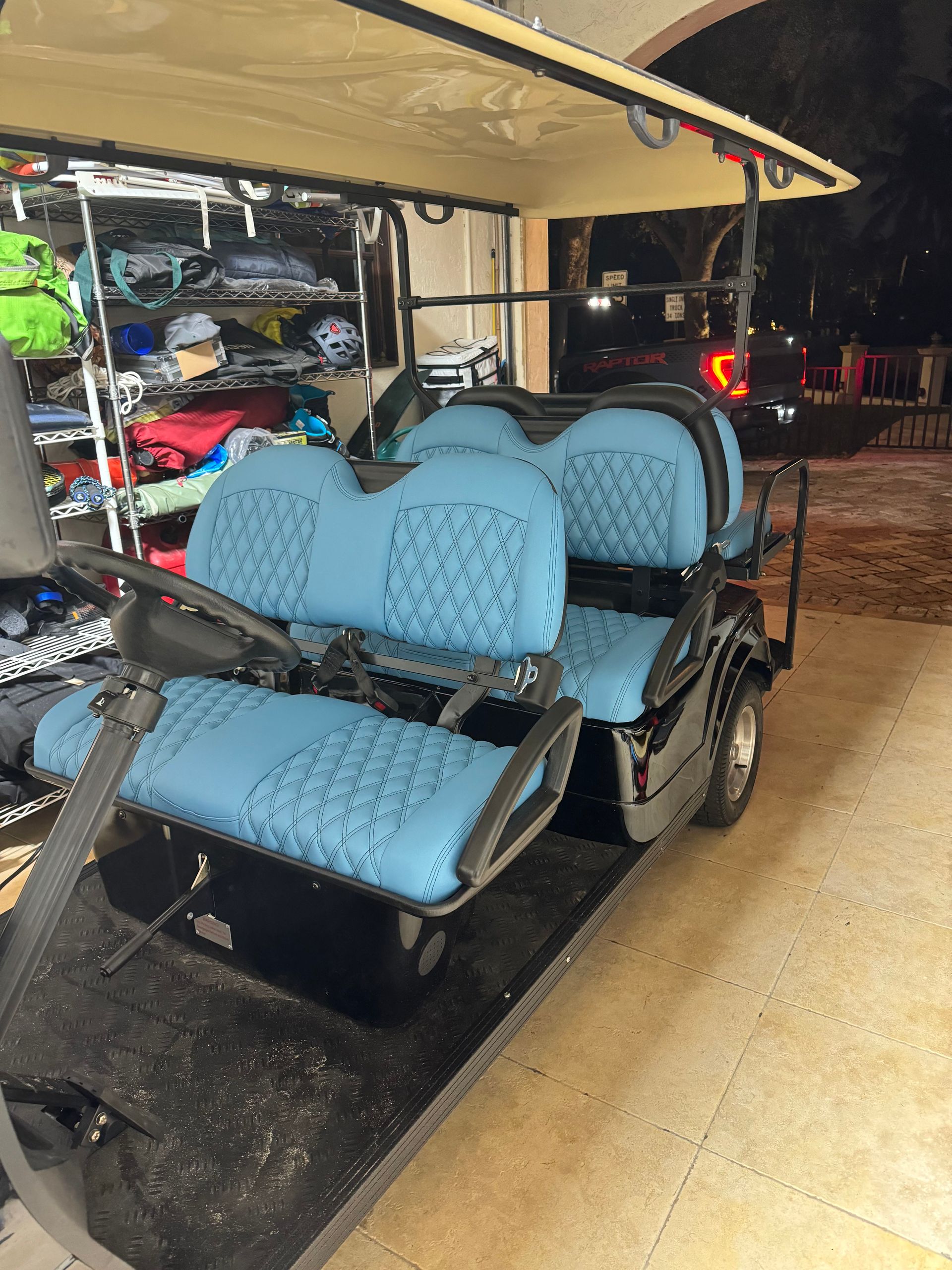 GOLF CART UPHOLSTERY