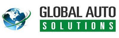 Global Auto Solutions logo with blue-and-green globe icon and black-and-green text