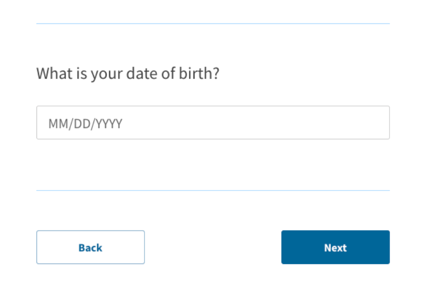 Form asking